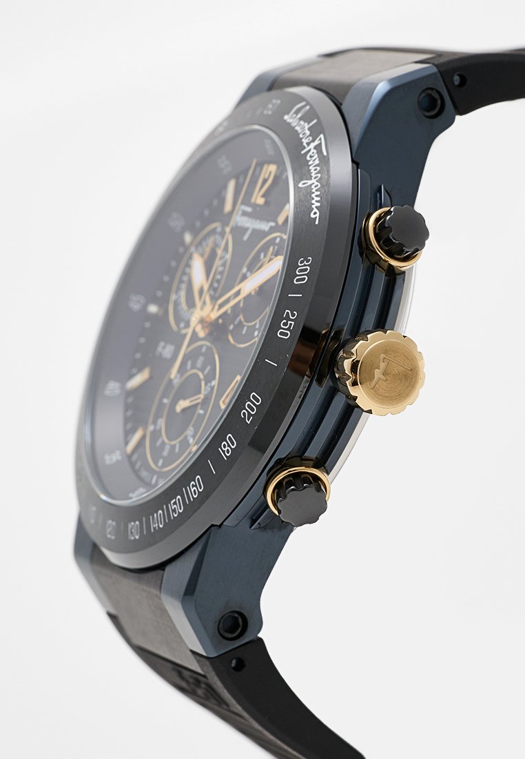 FERRAGAMO - Chronograaf blauw